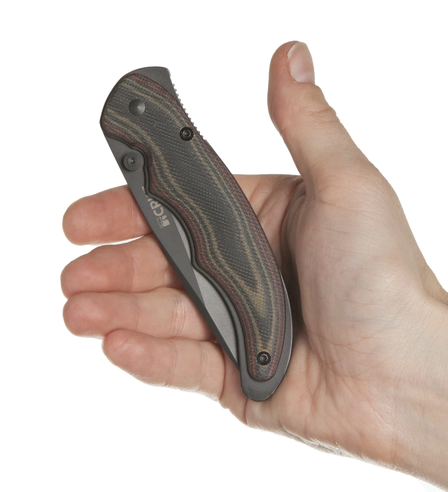 CRKT Endorser, 3.18" Black Assisted Blade, G10 Handle - 1105K - Image 5