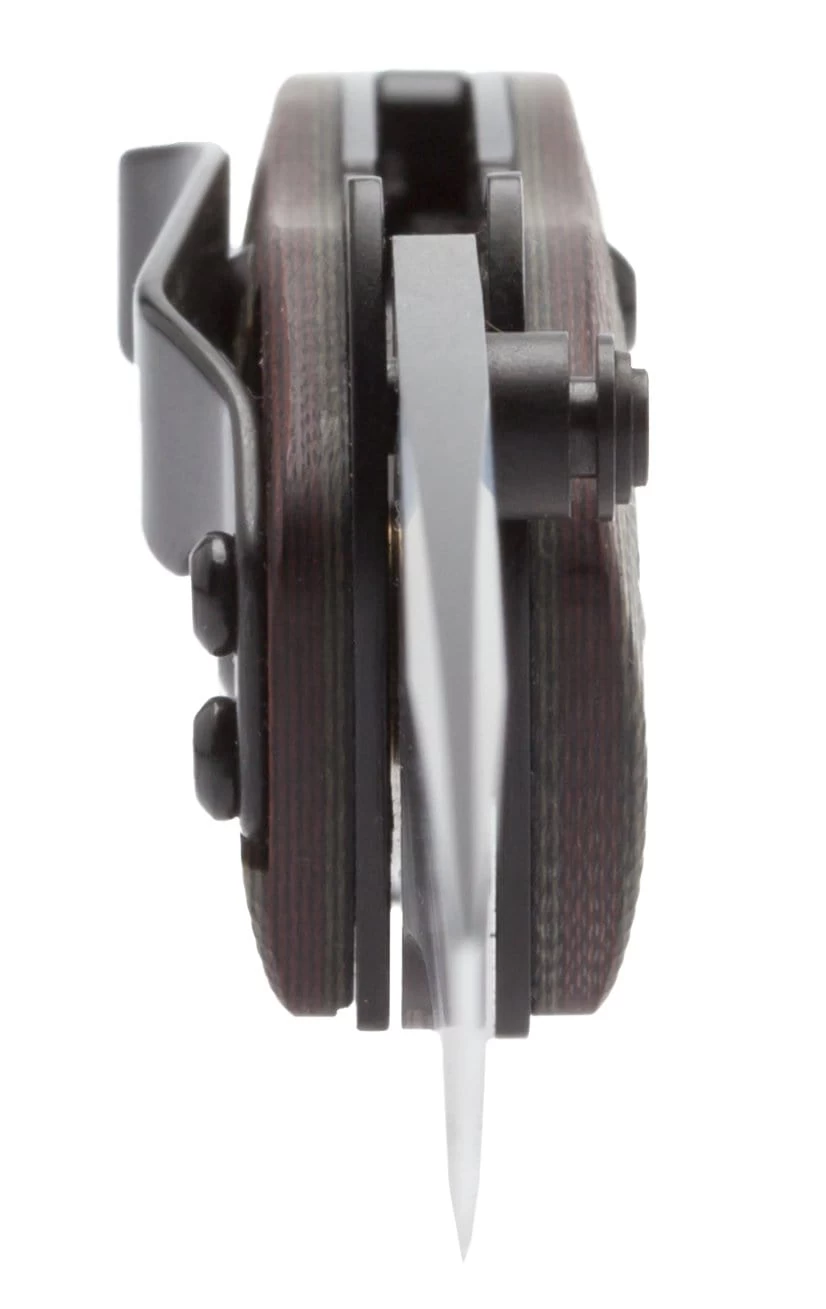 CRKT Endorser, 3.18" Black Assisted Blade, G10 Handle - 1105K - Image 3