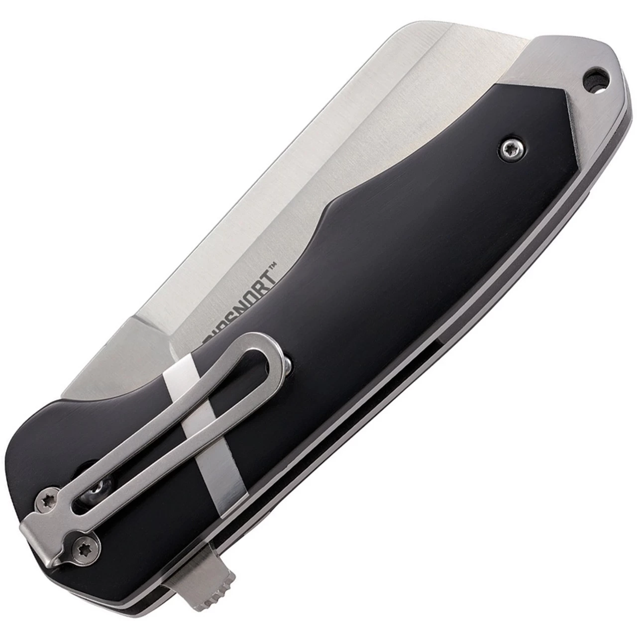 CRKT Ripsnort Linerlock 7270, 3.25" 8Cr13MoV Plain Blade, Black POM Handle - Image 2