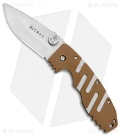 CRKT Ryan Seven Liner Lock Knife Tan (3.5" Satin) 6803D