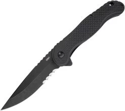 CRKT Taco Viper A/O Folding Knife - Blk Nylon (4.22" Blk SW 1.4116) 2267