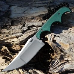 CRKT Minimalist Katana - Green Polymer (3.5" 8Cr13MoV Bead Blast) 2394
