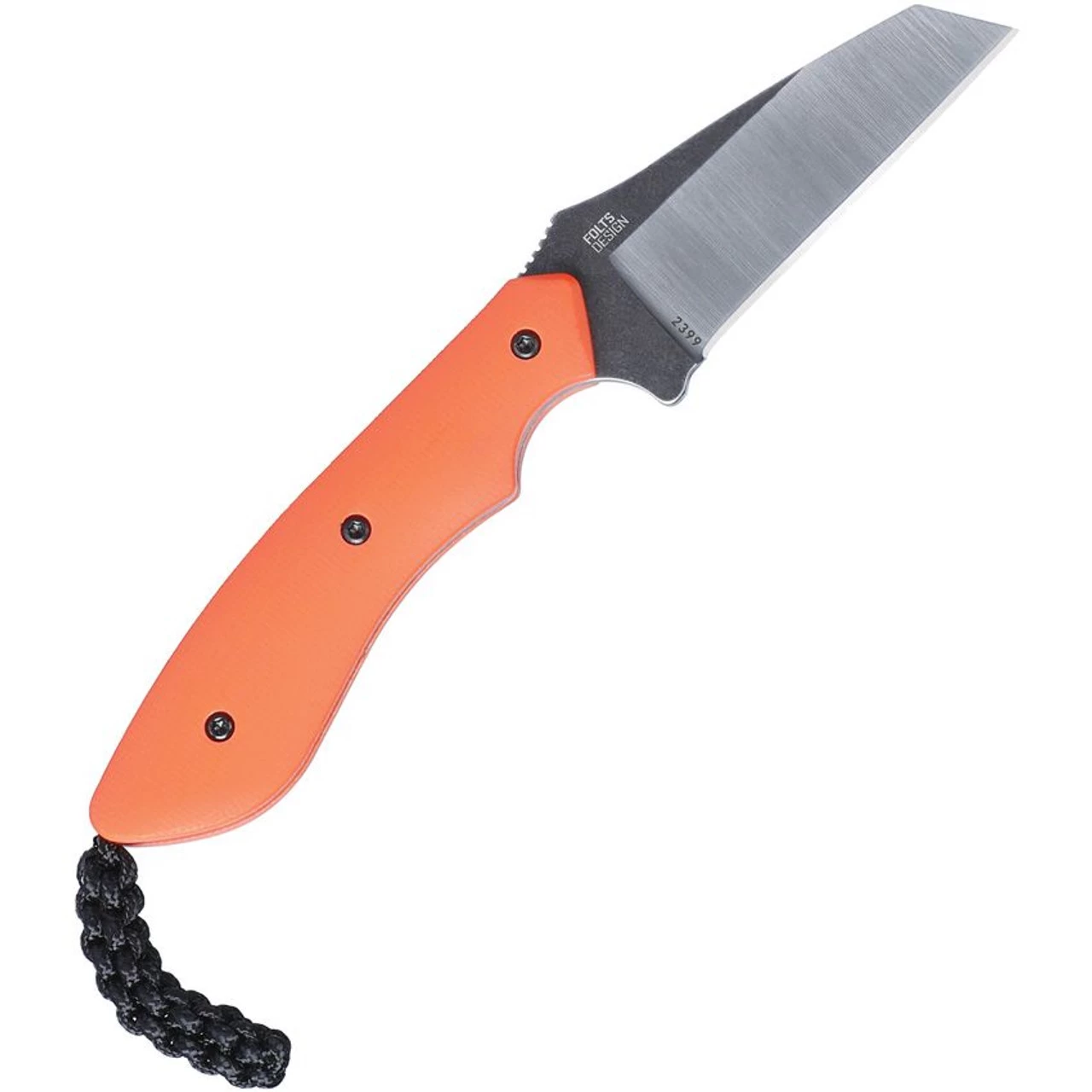 CRKT S.P.I.T Fixed Blade Knife - Orange G-10 (2.29" SW/Satin 8Cr13MoV) 2399 - Image 2