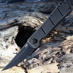 CRKT Inazuma No Ken - Blk G-10 (3.68" D2 Blk SW) 2908