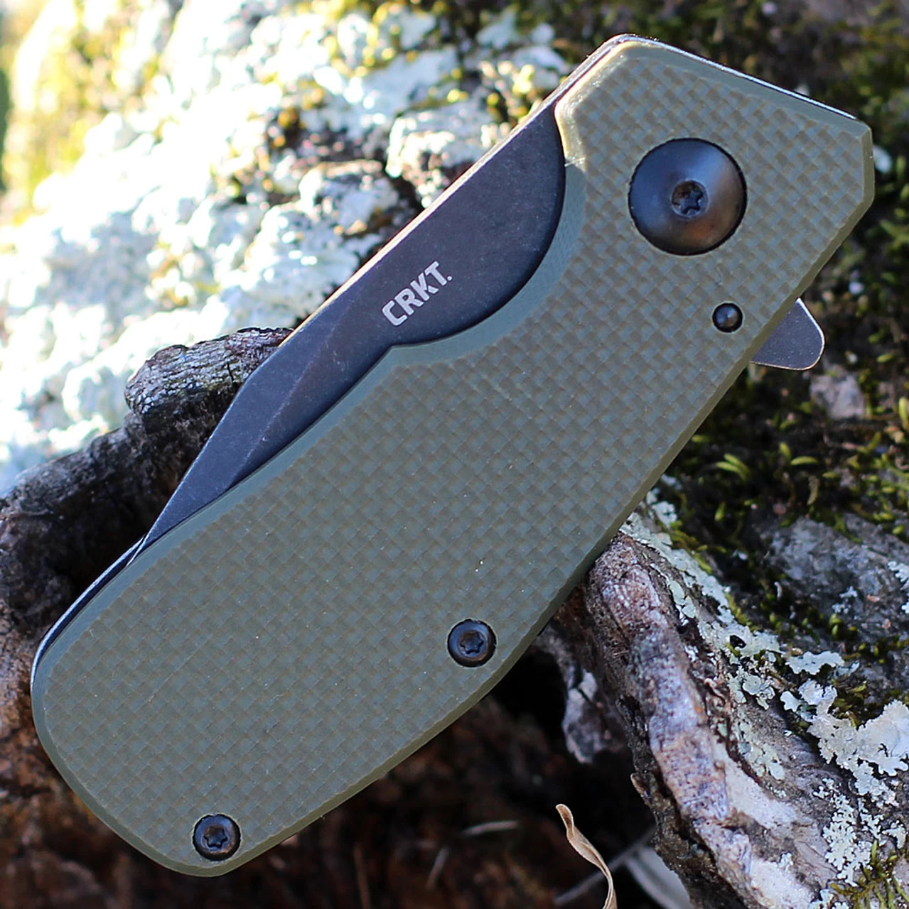 CRKT Razelcliffe - OD Green G-10/SS (2.0" SS Blk) 4021OD - Image 3