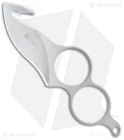 CRKT A.G. Ringer Guthook Fixed Blade Neck Knife (2.375" Satin) 2250