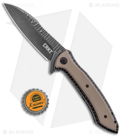CRKT Apoc Frame Lock Knife Green G-10 (4" Black) 5380 - Image 4