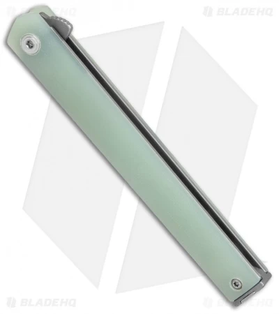 CRKT CEO Exclusive Flipper Liner Lock Knife Natural G-10 (3.25" Stonewash) - Image 2