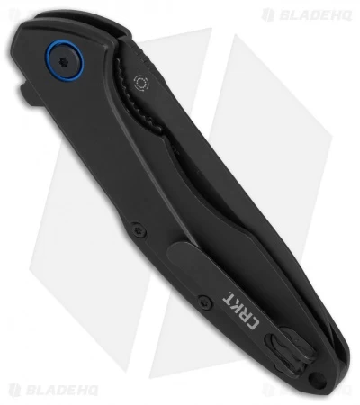 CRKT Caligo Liner Lock Flipper Knife Black Al (3.1" Black) 6215 - Image 2