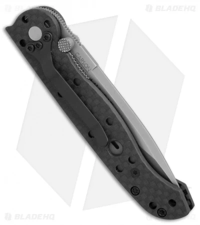 CRKT Carson M16-01F Spear Point Flipper Knife Carbon Fiber (3.1" Satin) - Image 3