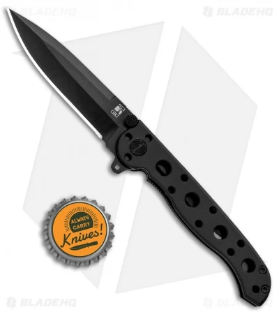 CRKT Carson M16-01K EDC Spear Point Liner Lock Knife (3" Black) - Image 4