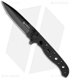 CRKT Carson M16-01KS Spear Point Frame Lock Knife (3.125" Black)