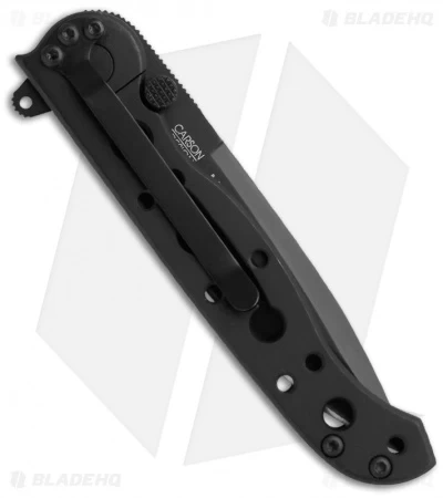 CRKT Carson M16-01KS Spear Point Frame Lock Knife (3.125" Black) - Image 2
