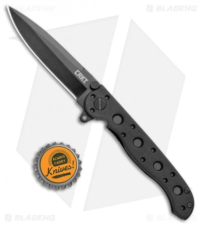 CRKT Carson M16-01KZ Tactical Zytel Folding Spear Point Knife (3" Black) - Image 4