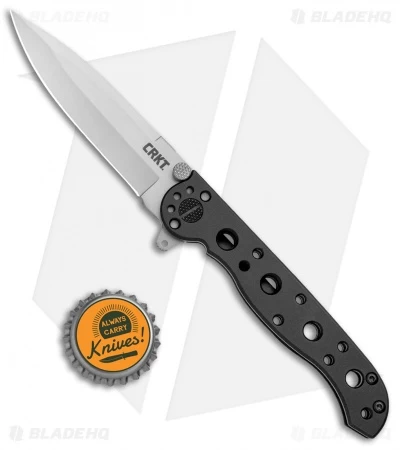 CRKT Carson M16-01S EDC Spear Point Flipper Knife (3.125" Bead Blast) - Image 4