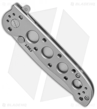 CRKT M16-02SS Stainless Steel Frame Lock Knife Tanto (3" Bead Blast) - Image 2