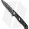 CRKT Carson M16-03DB Spear Point Dead Lock Flipper Knife (3.5" Black SW)