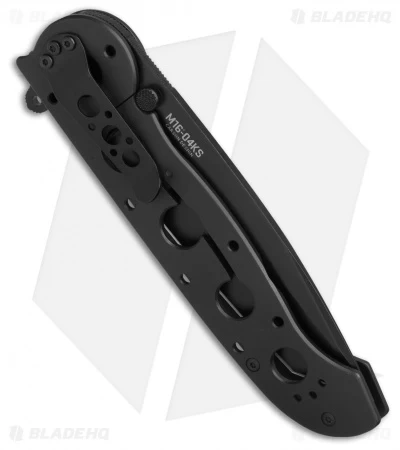 CRKT Carson M16-04KS Tanto Frame Lock Flipper Knife (3.87" Black) - Image 2