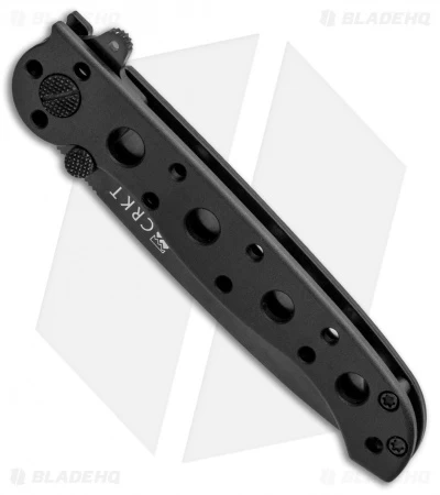 CRKT Carson M16-10K EDC Tanto Liner Lock Knife Black Zytel (3" Black Serr) - Image 2