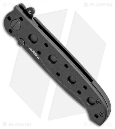 CRKT Carson M16-10KZ Tanto Flipper Knife Black GFN (3" Black Serr) - Image 2