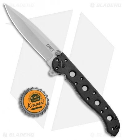 CRKT Carson M16-01Z EDC Spear Point Flipper Knife Zytel (3" Bead Blast) - Image 4
