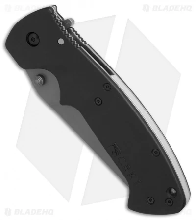 CRKT Crawford Kasper Liner Lock Knife (3.75" Gray) 6773Z - Image 3