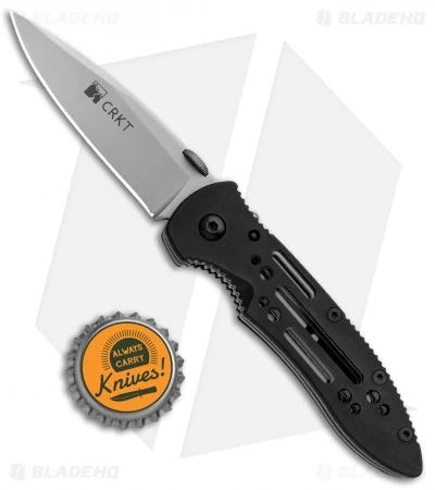 CRKT Crawford Point Guard Liner Lock Knife (2.75" Bead Blast) 6752 - Image 4