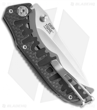 CRKT Drip Tighe Drop Point Outburst Assisted Opening Knife (3.1" Satin) 1190 - Image 3