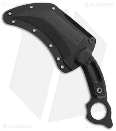 CRKT Du Hoc Karambit Fixed Blade Knife (5.1" Black) 2630 - Image 2