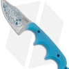 CRKT Folts Minimalist Bowie Cthulhu Neck Knife Blue GRN (2" Satin) 2387O