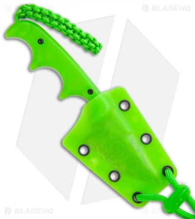 CRKT Folts Minimalist Bowie Neck Knife "Gears" (2.12" Satin) 2387G - Image 3