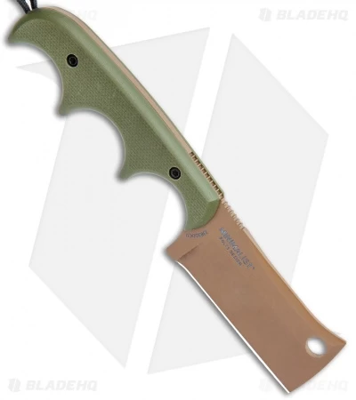 CRKT Folts Desert Warrior Minimalist Cleaver Neck Knife (2.1" Copper D2) - Image 2
