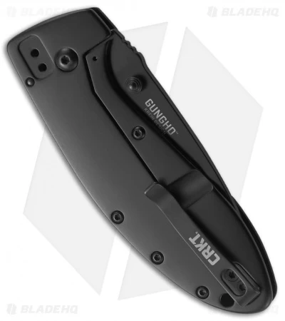 CRKT Krein Gungho Spring Assisted Knife Black G-10 (2.78" Black) 7740 - Image 2