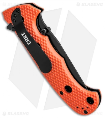 CRKT Hammond Cruiser LAWKS Liner Lock Knife Orange (3.75" Black) 7904ORB - Image 3