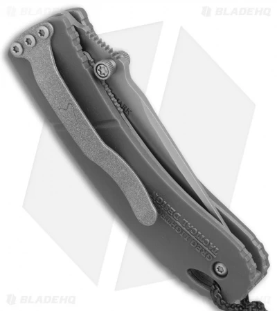 CRKT Lightfoot Urban Shark Liner Lock Knife Gray (2.5" Satin) - Image 2