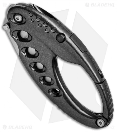 CRKT Lumabiner Liner Lock Knife W/ L.E.D Light (1.6" Bead Blast) - Image 3