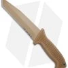 CRKT M60 16NKD Large Fixed Blade Tanto Knife Desert Tan (6.13" Tan Serr)