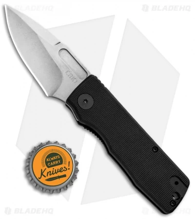 CRKT Mah Journeyer Liner Lock Knife Black GFN (2.75" Stonewash) 6530SW - Image 4