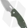 CRKT Pilar Exclusive Frame Lock Knife Green Micarta (2.4" Stonewash D2)