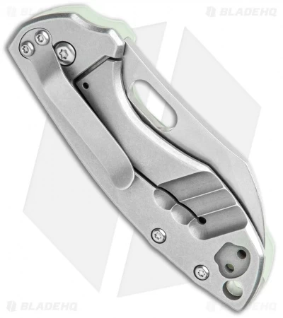 CRKT Pilar Frame Lock Knife Natural G-10 BHQ Exclusive (2.4" Stonewash D2) - Image 3