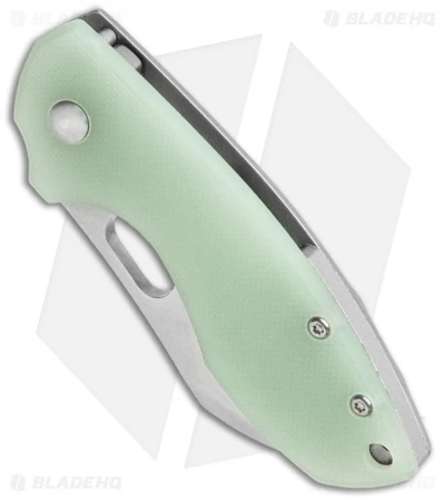 CRKT Pilar Frame Lock Knife Natural G-10 BHQ Exclusive (2.4" Stonewash D2) - Image 2