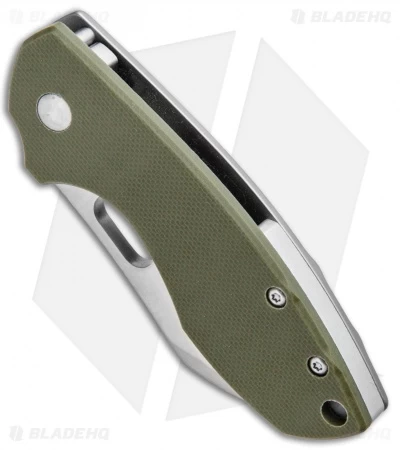 CRKT Pilar Frame Lock Knife OD Green G-10 (2.4" Satin D2) 5311D2D - Image 2