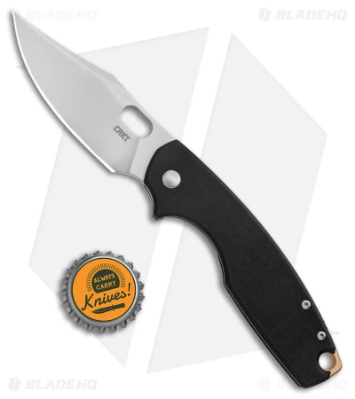 CRKT Pilar IV Frame Lock Knife Black G-10 (3.09" Satin D2) - Image 4