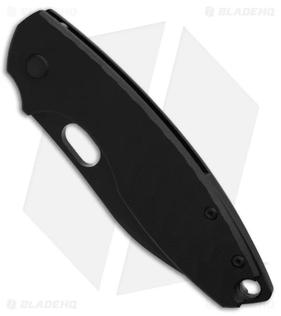 CRKT Pilar III Frame Lock Knife Hammered Texture Black G-10 (2.97" Black) - Image 2