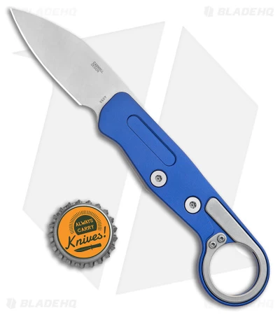 CRKT Provoke EDC Kinematic Morphing Karambit Blue Aluminum (2.56" SW) - Image 5
