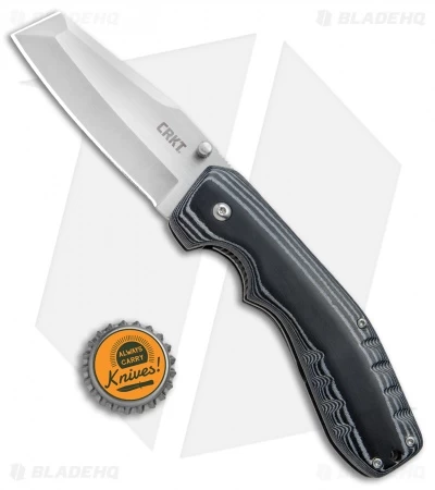 CRKT Folding Razel Folder Liner Lock Knife Micarta (3.13" Satin) 4030 - Image 4