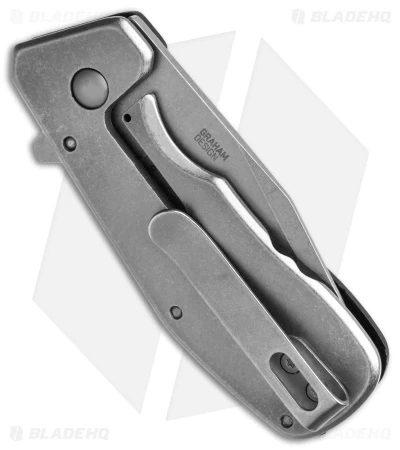 CRKT Razelcliffe Frame Lock Knife Black G-10 (2.4" Stonewash) - Image 3