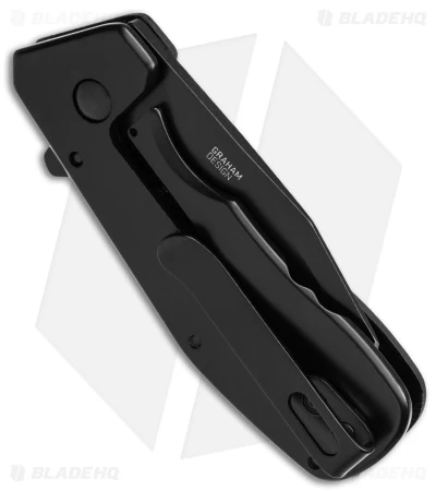 CRKT Graham Razelcliffe Frame Lock Knife Black G-10 (2.4" Black) - Image 3