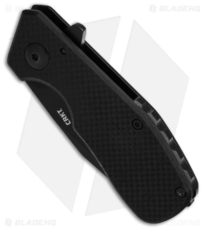 CRKT Graham Razelcliffe Frame Lock Knife Black G-10 (2.4" Black) - Image 2