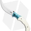 CRKT Ritual Spring Assisted Knife Ivory Micarta (4.5" Satin) 7471